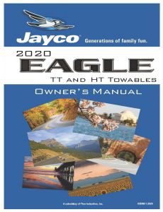 2020 Eagle TT Owner's Manual